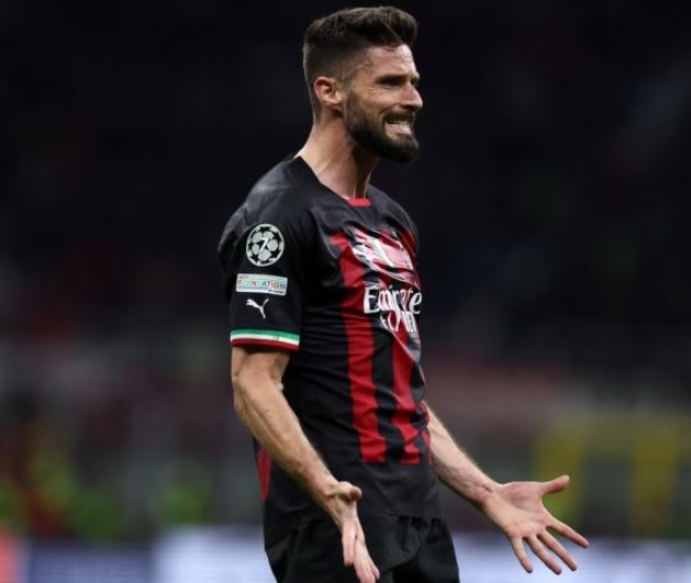 吉鲁希望加盟洛杉矶FC与洛里成为队友