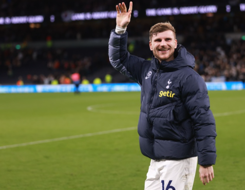 维尔纳：热刺融入顺利享受比赛，期望买断但命运非我所控