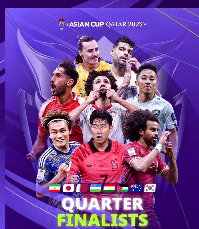 2024亚洲杯8强最新世界排名表一览