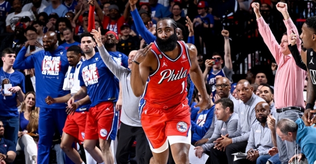 哈登再创里程碑，成 NBA 季后赛得分榜第 17 人