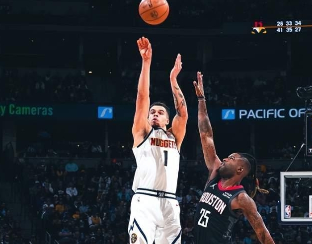 穆雷回来了！掘金击落火箭，约基奇爆轰三双