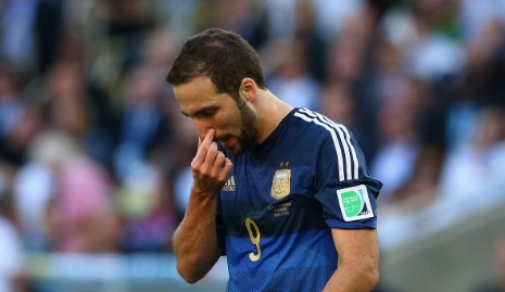 伊瓜因:我放弃了回阿根廷