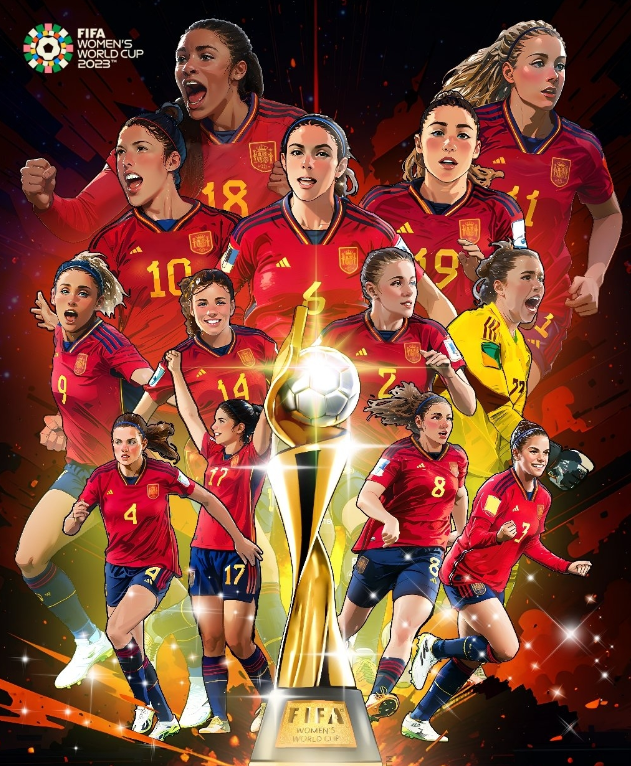 历届女足世界杯冠军：美国四冠称霸，西班牙成第五个冠军