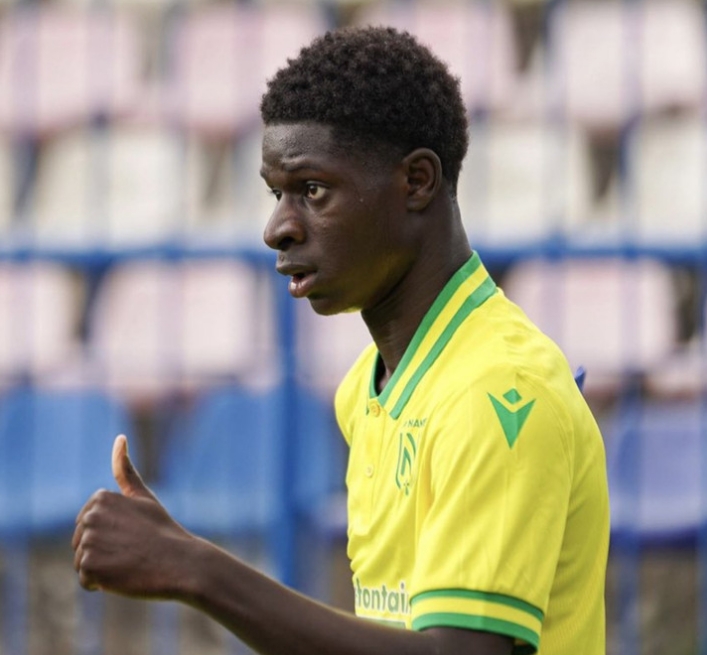 非媒：国米和亚特兰大关注南特17岁潜力边锋B-吉拉西