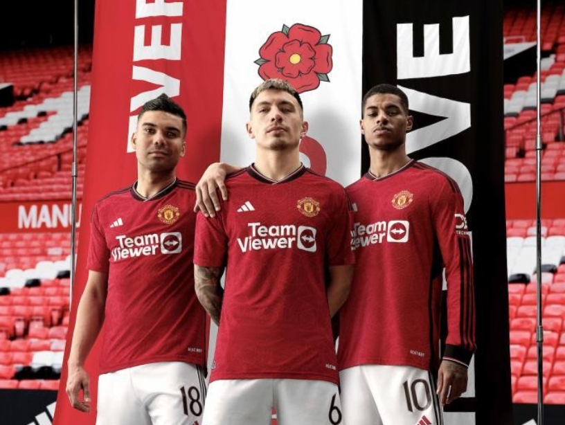 玫瑰加身，荣耀再现！曼联 2023-24 赛季主场球衣正式发布