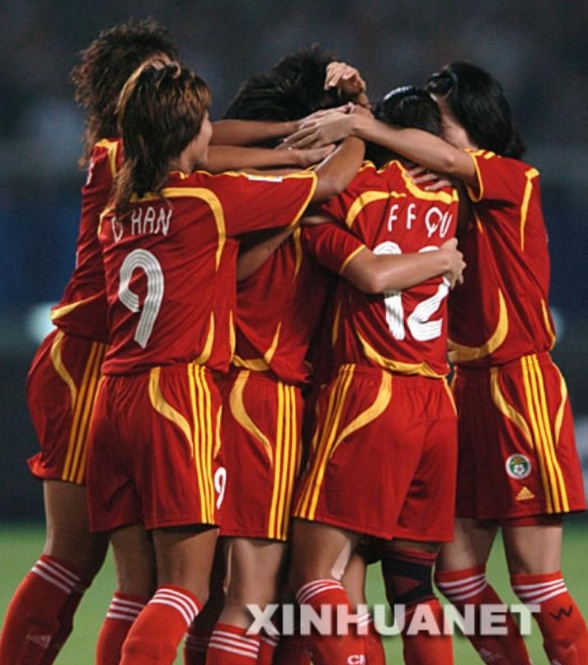 中国女足同丹麦女足的世界杯交锋纪录：中国2胜1平保持不败