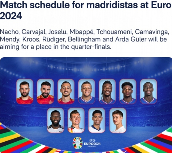 皇马球员崭露头角！欧洲杯淘汰赛前瞻