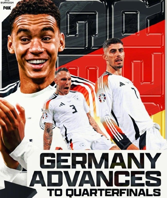 詹俊评德国胜丹麦：距离爆冷只差一脚趾