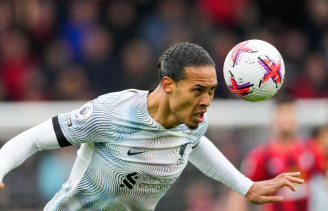 范迪克本届欧洲杯争顶成功率高达83%，领跑争顶榜