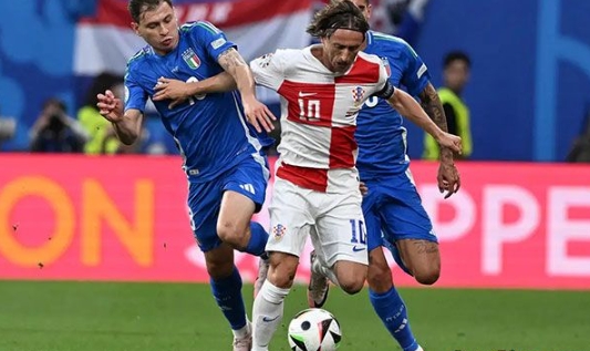 欧洲杯B组：意大利晋级16强，克罗地亚险晋级