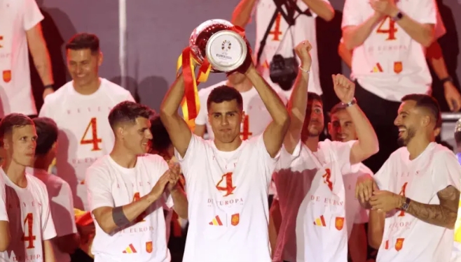 欧洲杯决赛后的西班牙庆祝引发调查