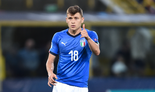 巴雷拉在2024欧洲杯B组第三轮：意大利的进攻引擎