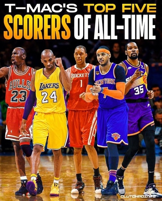 麦迪心中历史前五得分手引发热议