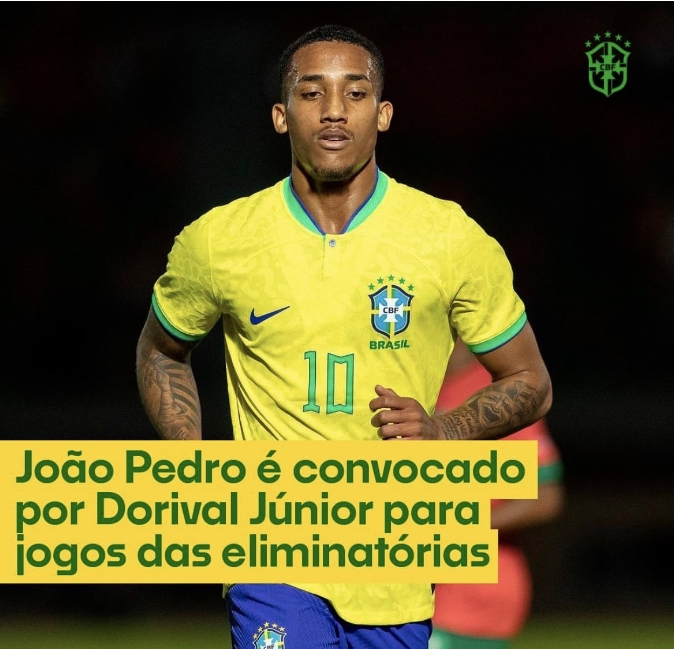 巴西锋线临变，若昂・佩德罗火线驰援