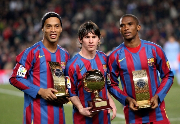 埃托奥揭秘 2006 欧冠决赛：中场怒斥小罗，成就巴萨传奇