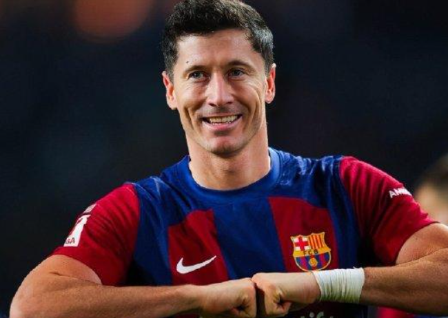 本赛季五大联赛各项赛事总进球榜：莱万双响领跑榜单