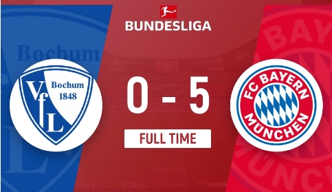 德甲第 8 轮：拜仁 5 - 0 横扫波鸿，多点开花