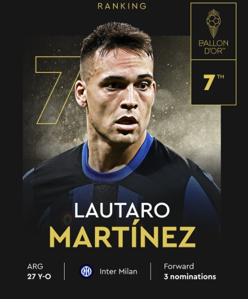 劳塔罗金球奖第七：国米骄傲，传奇队长的高光时刻