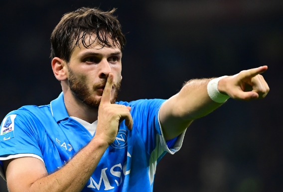 那不勒斯核心克瓦拉茨赫利亚：自信夺意甲冠军