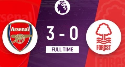 阿森纳强势反弹：大胜诺丁汉森林