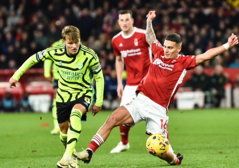 阿森纳托马斯之剑：洞穿诺丁汉森林防线