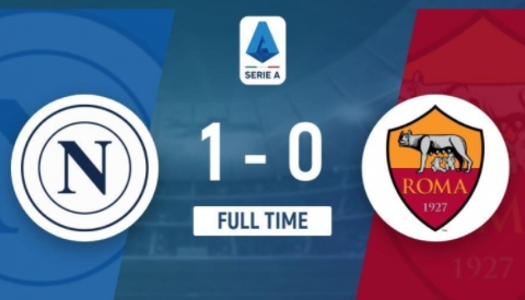 那不勒斯罗马之战：关键球定胜负