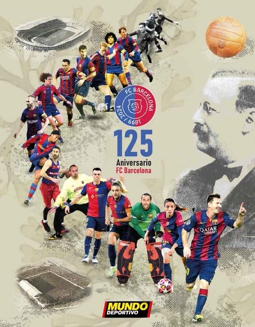 巴萨 125 周年：《世界体育报》增刊里的传奇之旅