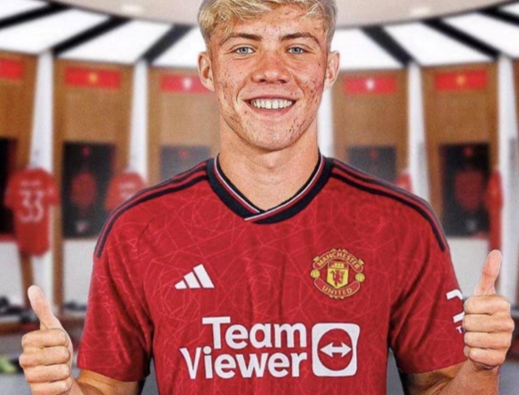 阿莫林眼中的霍伊伦：曼联锋线的潜力之星