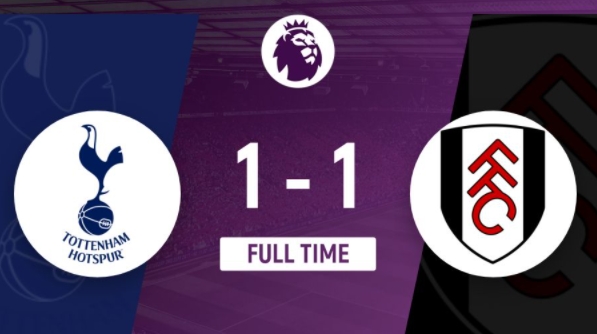 热刺富勒姆之战：进球良机频现 平局遗憾收场