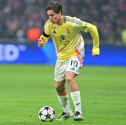 伊尔迪兹：尤文图斯欧冠赛场的青春追光者