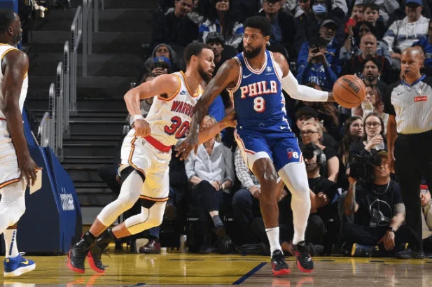 NBA 常规赛：勇士狂胜 76 人，乔治稳定输出
