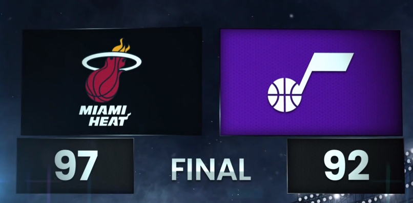 热火胜爵士，客场逆袭揽连胜