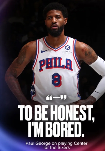 乔治抱怨引风波，76 人战绩待提升