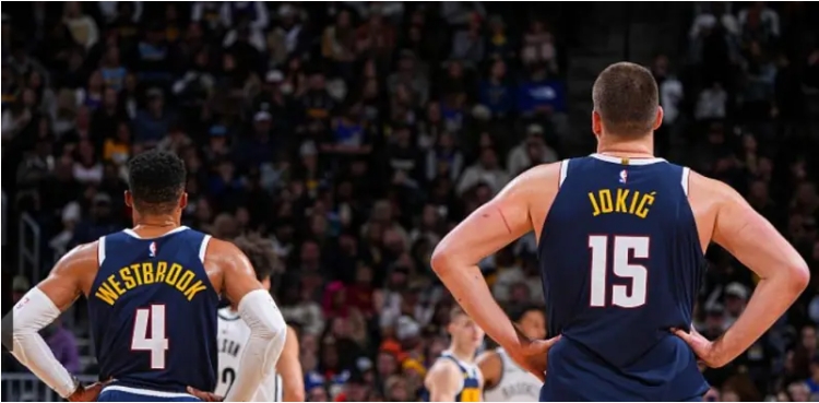 约基奇威少齐爆发，掘金轻取篮网