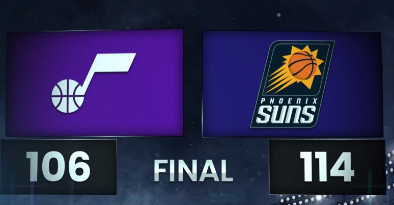 太阳主场擒爵士，双星闪耀展雄风