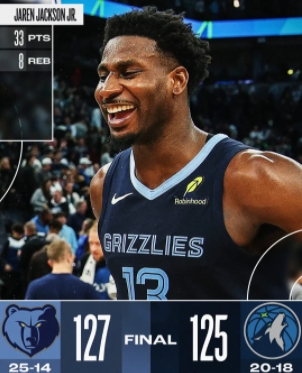 灰熊绝境逆袭，莫兰特闪耀致胜