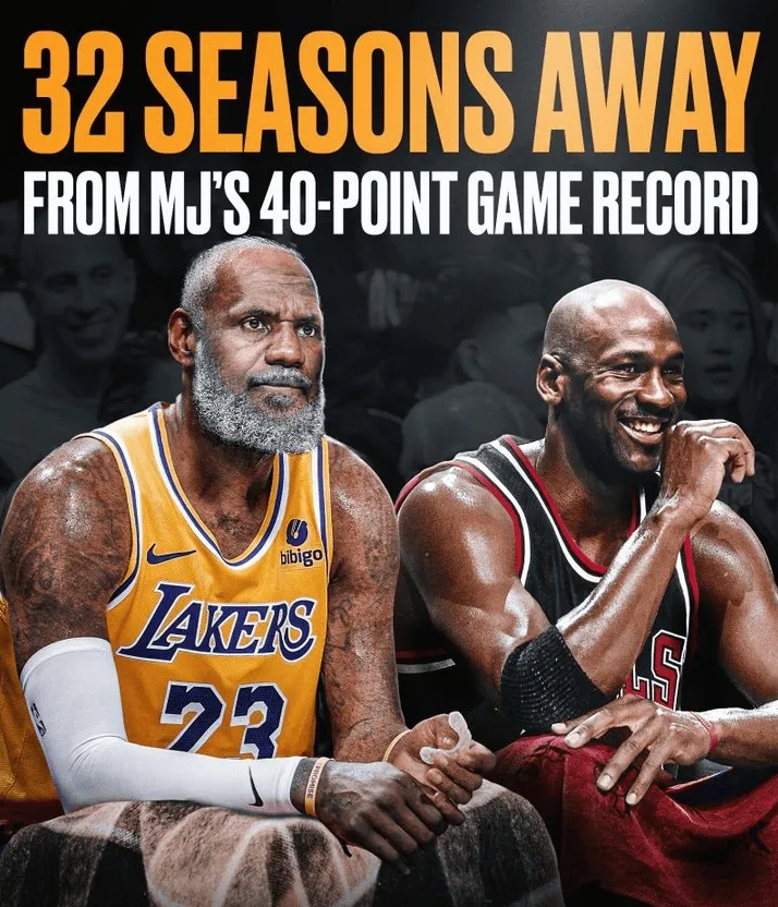 詹姆斯与乔丹得分纪录对比，美媒调侃引热议