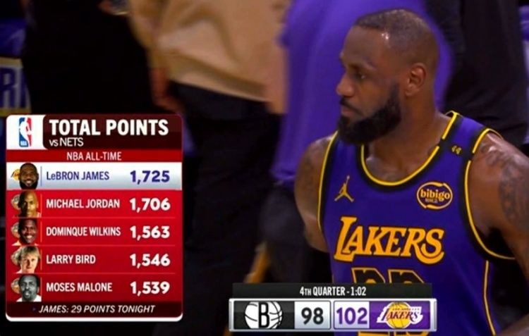 詹皇制胜篮板定胜局，神迹超乔丹引热议