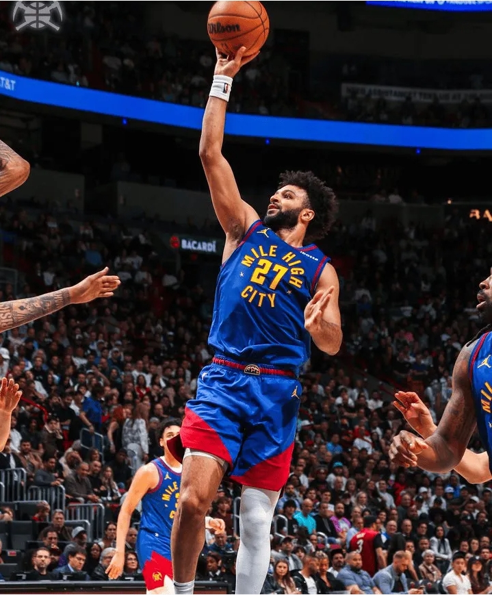 默里闪耀全场，助力掘金大胜热火