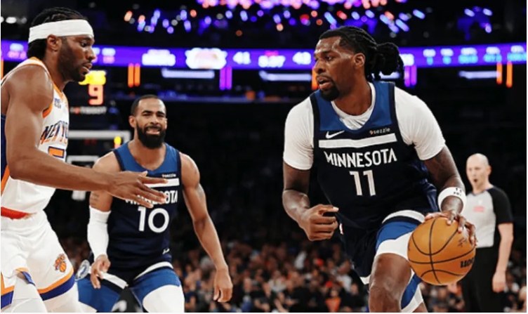 里德高效爆发，助力森林狼客场称雄