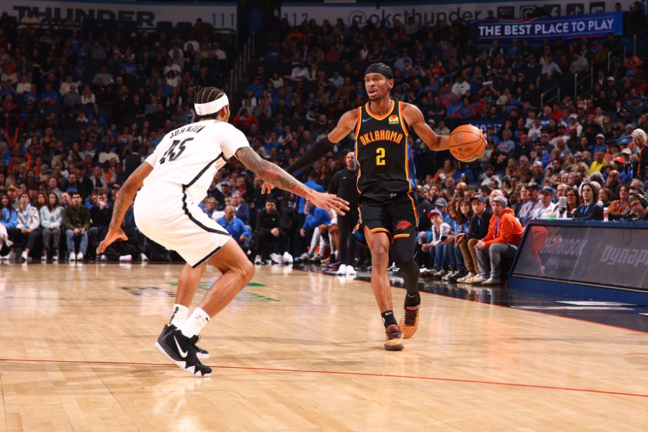 雷霆主场火力全开，11连胜大胜篮网