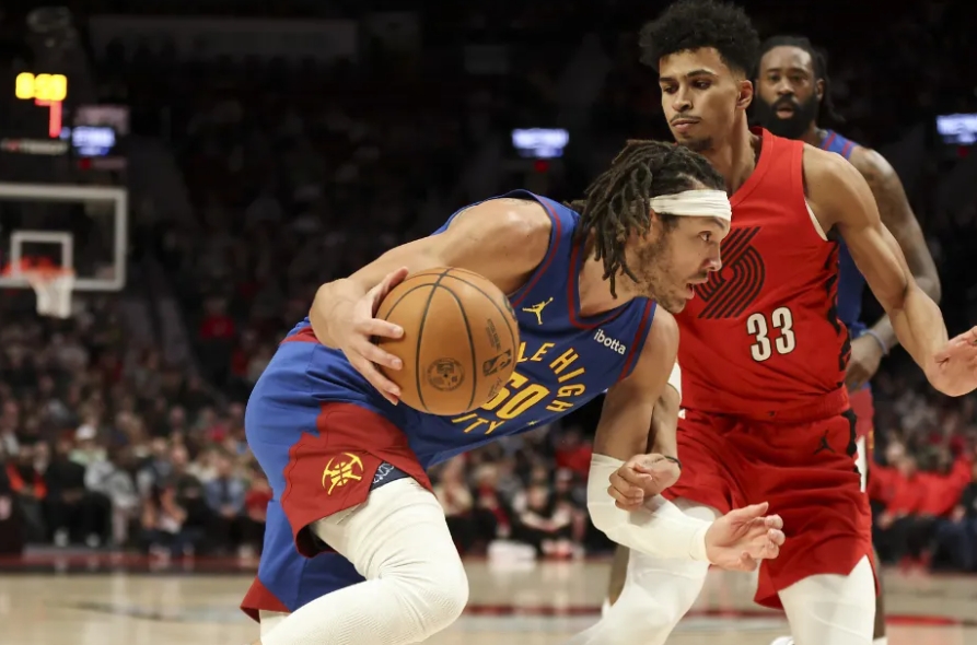 穆雷 55 分火力全开 掘金背靠背再胜开拓者