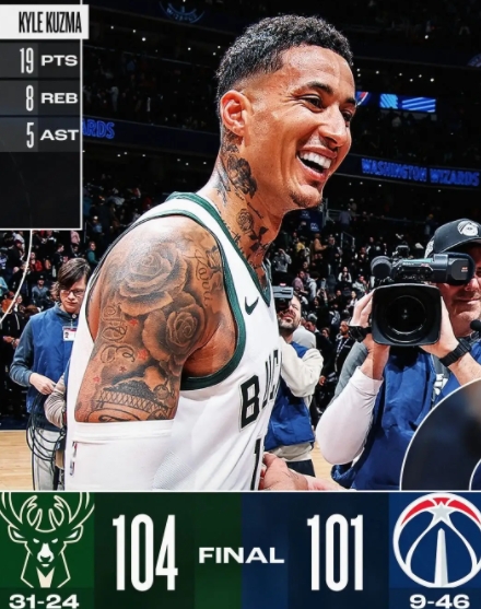 雄鹿险胜奇才 米德尔顿错失绝平