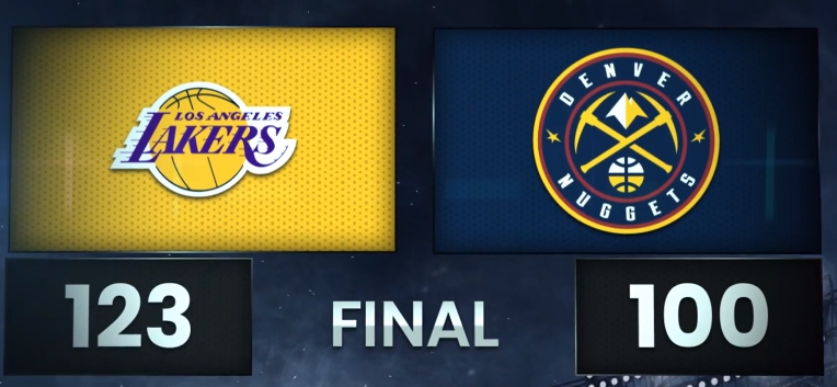 湖人四人 20 + 力压掘金 双星闪耀展实力