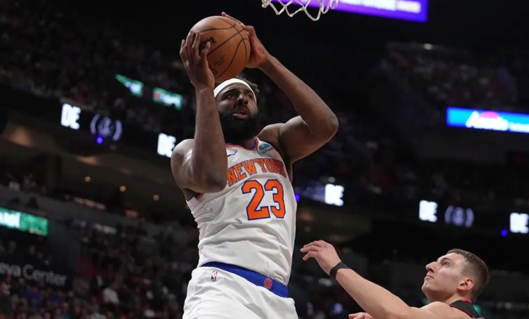 罗宾逊归期将至 尼克斯内线添翼