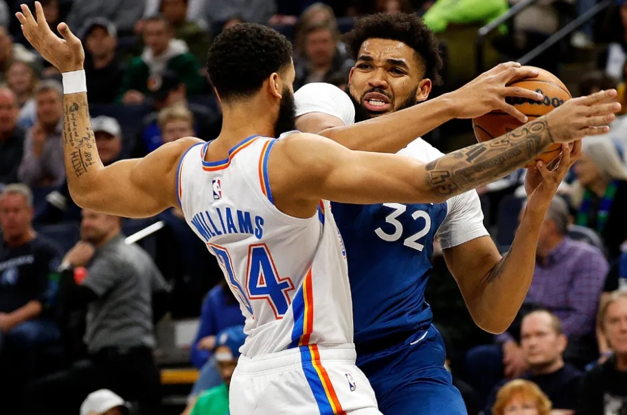 爱德华兹关键封盖 森林狼逆袭雷霆