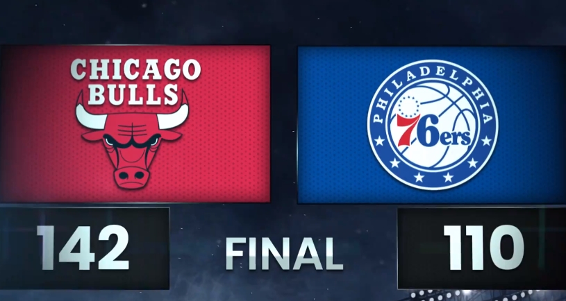 公牛狂飙终结连败 76 人惨吞八连败苦果