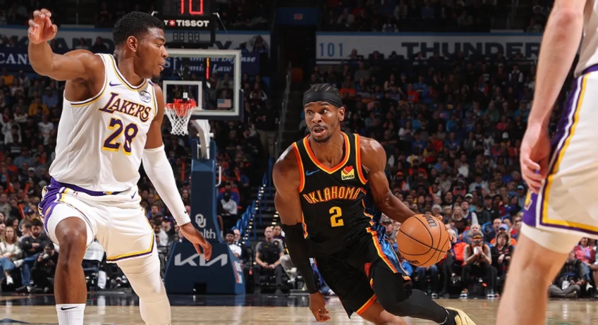 湖人狂胜雷霆 亚历山大零罚球成焦点