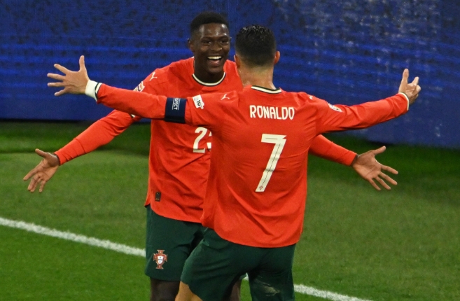 门德斯闪耀欧国联决赛 盛赞队友与传奇 C 罗