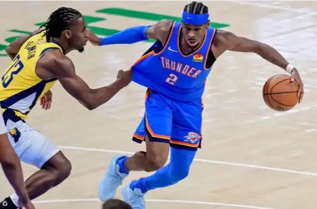 亚历山大末节 15 分创纪录 雷霆逆转步行者总决赛大比分扳平